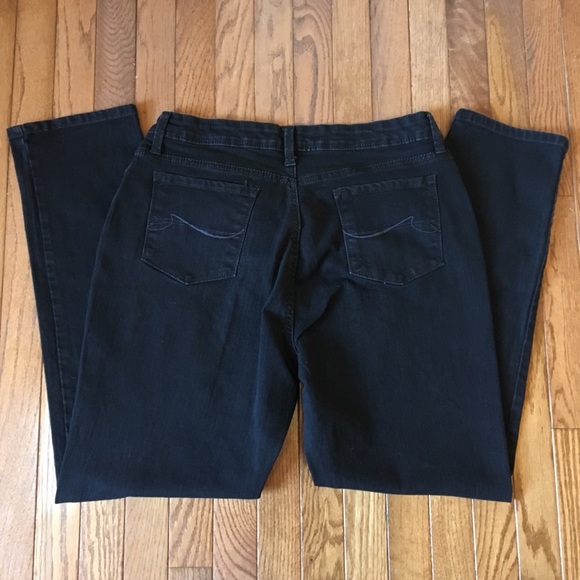Classic Black Denim Jeans 14 Gloria Vanderbilt - Picture 5 of 5
